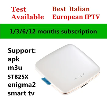 

Best Italian Super IPTV for Italy Portugal UK German Spain Albania support Enigma2 Android Smart TV Box only no channel included