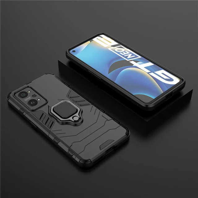 For Cover Realme GT Neo2 Case per GT Neo2 Shell Bumper Ring Kicksta