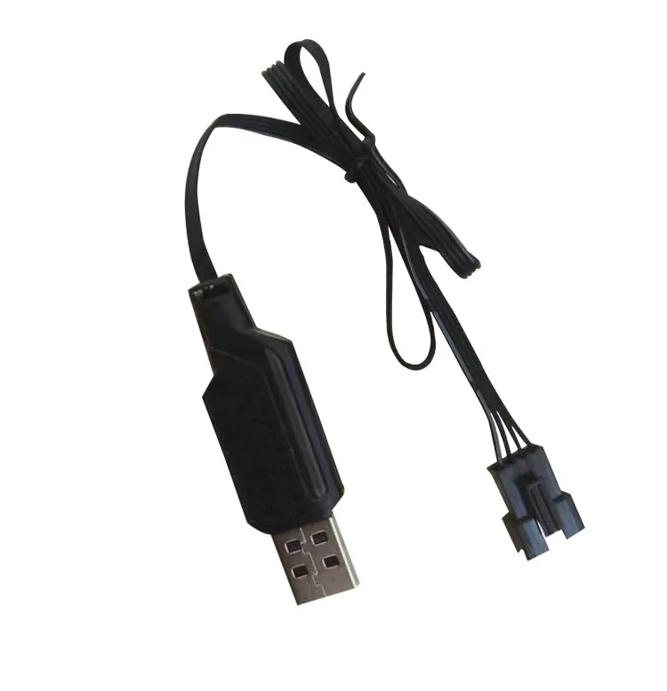 3PS USB Charger Parts 7.4V SM 4P Plug for L100 HONGXUNJIE HJ808