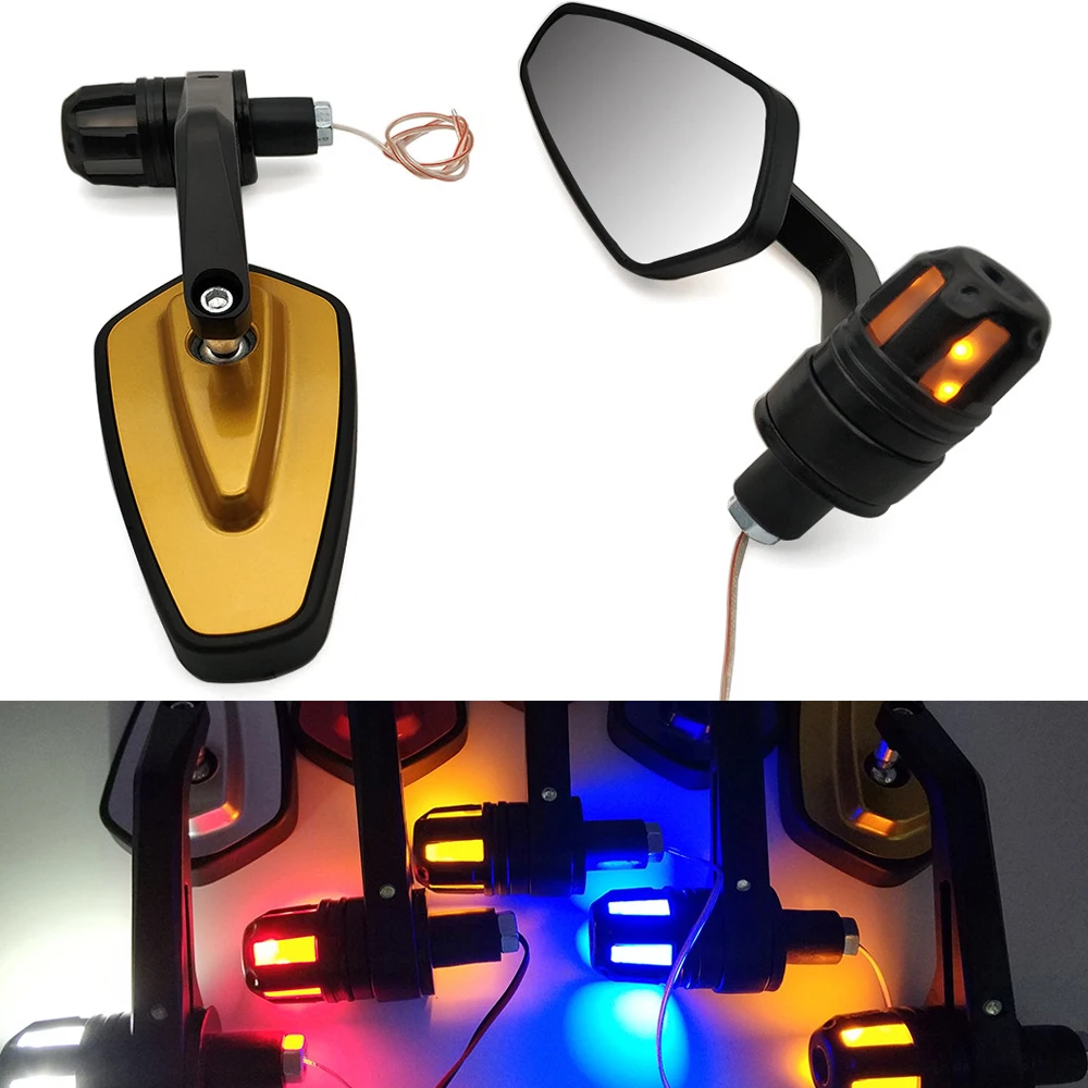 For Yamaha MT09 MT10 mt 07 09 10 mt-07mt-09 mt-10 FZ07 Motorcycle retrovisor Mirrors accessories With LED Turn signal Light | Автомобили и
