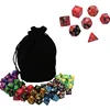 49pcs Polyhedral Dice DnD Dice Double Colors Dice with Pouch for Games D4 D6 D8 D10 D% D12 D20 ► Photo 2/6