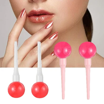 

5/10/20pcs Lollipop Lip Glaze Bottle Clear Empty Lip Gloss Containers Mini Refillable Bottle DIY Cosmetic Sample Container