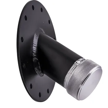 

BLACK 2.75 FUEL CELL GAS TANK CAP 45 DEGREE FILLER NECK 1.5" REMOTE with 12-Bolt Pattern Only 45 Degree Neck Angle