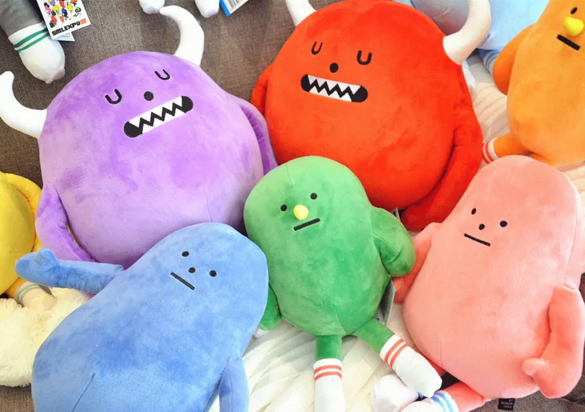 INS Sticky Monster мягкая игрушка Южная Корея онлайн сердце знаменитостей девушки милые маленькие куклы подарок поза реквизит