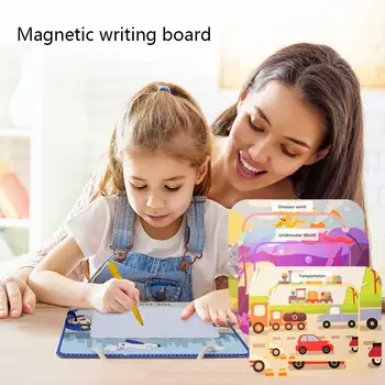 

Toys Magnetic Drawing Board Puzzle Early Education Toy Writing Board For Kids And Toddlers Drawing toy