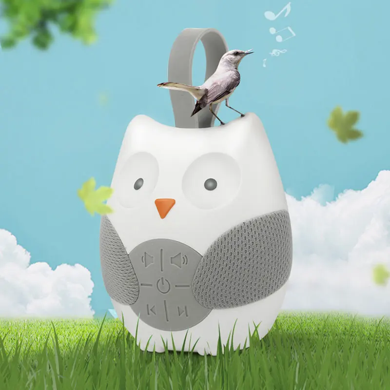 US $14.04 Portable Baby Soother Music Player White Noise Speaker Hanging Stroller Sleeping Comfort Early Education Toy Calm Sleep