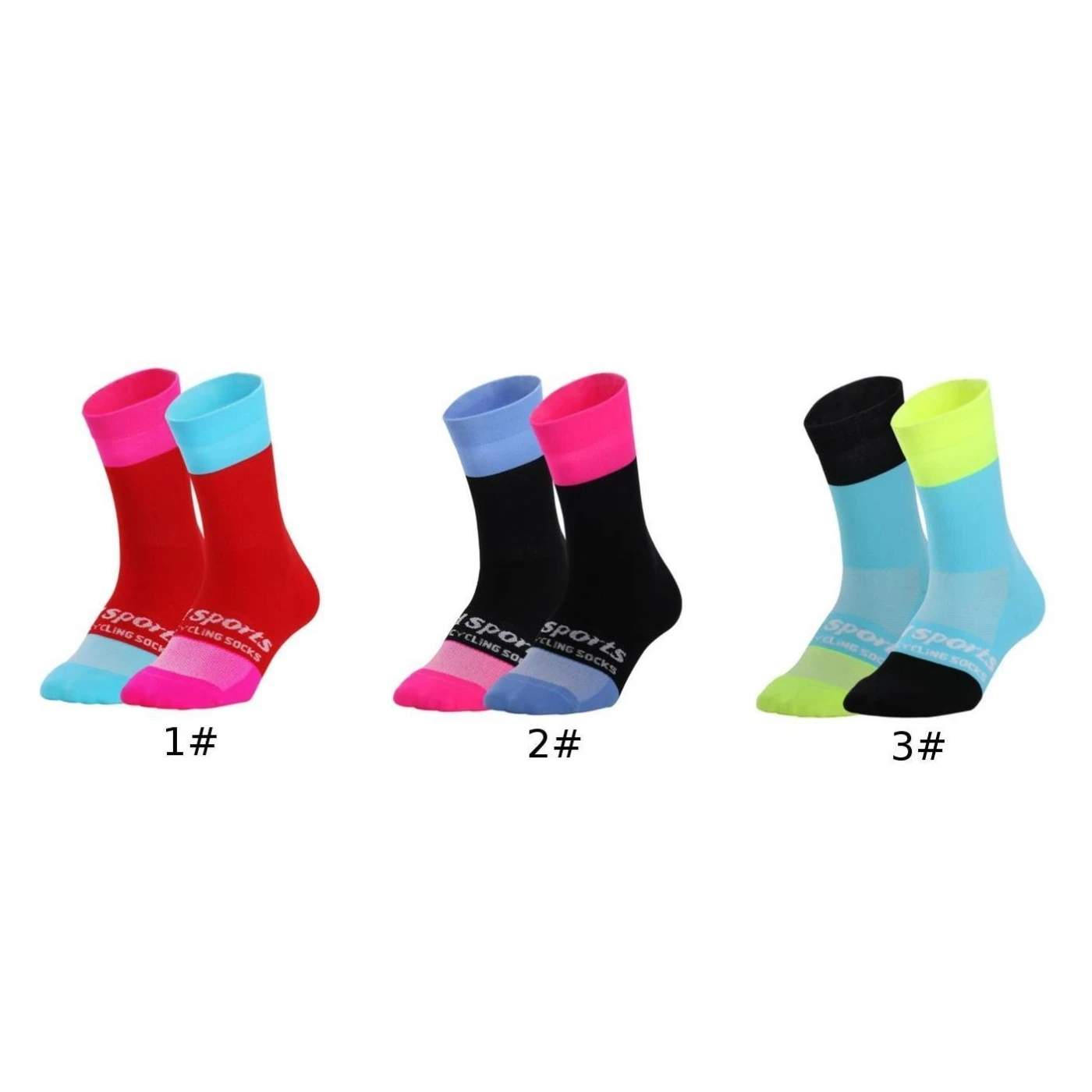 Basketball Socks Riding Hygroscopic Footwear High cut 1 pair Men Women