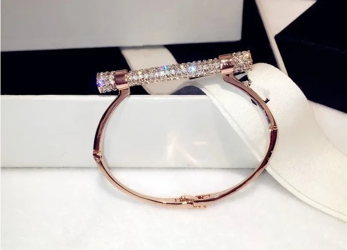 Женский браслет на запястье с кристаллами стразы|pulseira feminina|bracelet brandbracelet fashion |