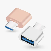 Novo usb 2.0 tipo-c otg cabo adaptador tipo c USB-C otg conversor para xiaomi mi5 mi6 huawei samsung mouse teclado usb disco flash