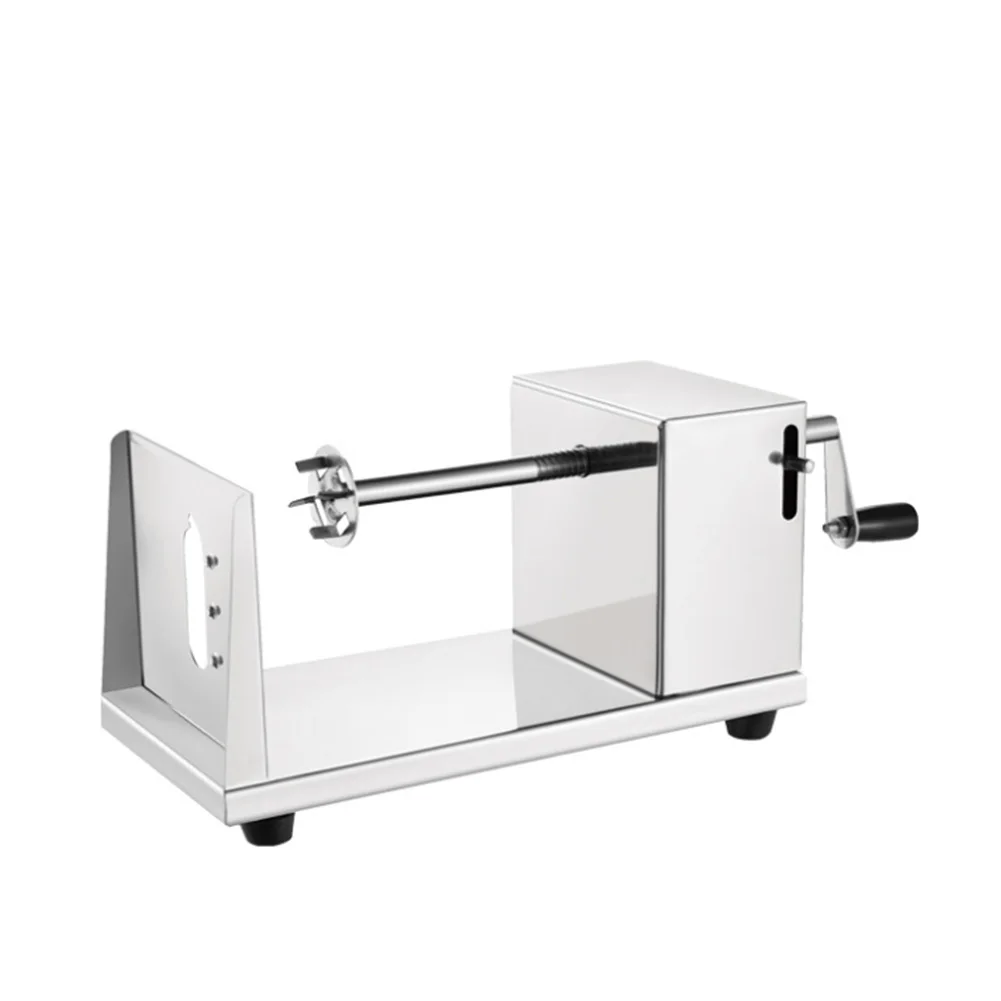 

Slicer Manual Machine Kitchen Tool Spiral Chips Potato Tower Cutter Vegetable Home Cooking String Making DIY Stainless Steel