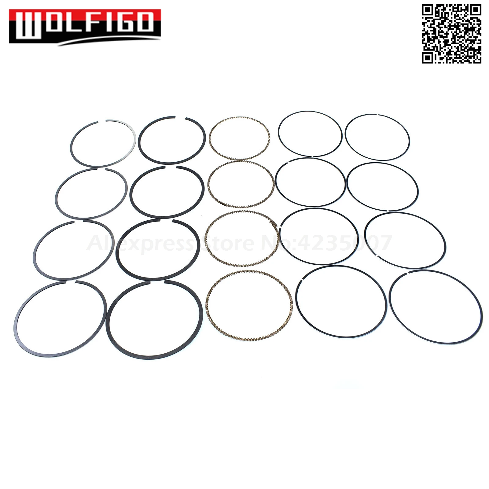WOLFIGO новые поршневые кольца 82,5 мм STD для VW Jetta GTI Tiguan AUDI A3 TT SKODA 06H198151J, 06J 198 151 B/C/E/F/P, 06H198151C