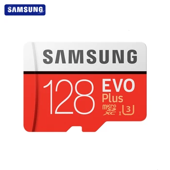 

100% Original SAMSUNG Micro SD Card 128GB 100MB/s Class10 U3 U1 SDXC Grade EVO+ Micro SD Card Memory Card TF Flash Card For UAV