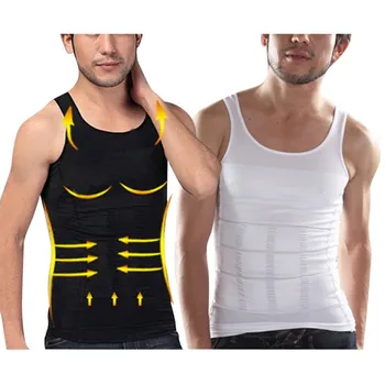 

Men's Slimming Body Shaper Tummy Shaper Vest Slimming Underwear Corset Waist Waist Cincher Men Bodysuit Dropshipping