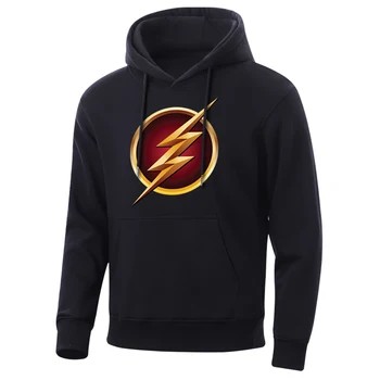 

Movie The Flash Men Hoodie Spuerhero Barry Mens Sweatshirt 2020 Spring Autumn Keep Warm Men'S Hoodies Hot Fashion Fleece Hooded