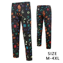 Мужские брюки с принтом в виде музыкальных нот, облегающие, праздничные, повседневные брюки, облегающие, формальные, брюки, костюм, брюки, Pantaloni da uomo#2