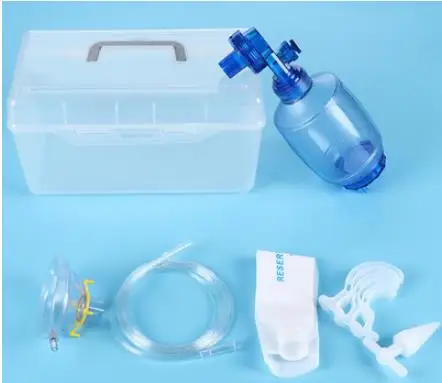 Simple respirator physician USES resuscitator resuscitation ball emergency breathing balloon balloon mask 5
