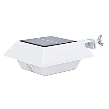 

PIR Motion Sensor 4-LED Solar Powered Outdoor Wall Light Waterproof Garden Yard Path Lamp for Driveway Stairs