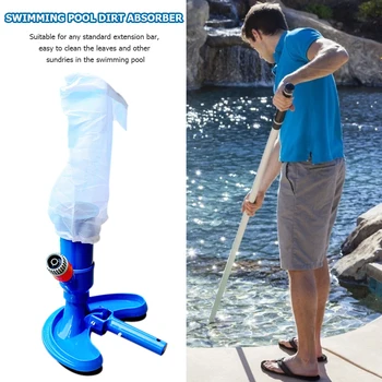 

1 Set Swimming Pool Vacuum Cleaner Cleaning Tool Suction Head Pond Fountain Vacuum Cleaner Brushes EU Plug