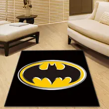Аниме Бэтмен супергерой пол ковер коврик для комнаты нескользящий коврик