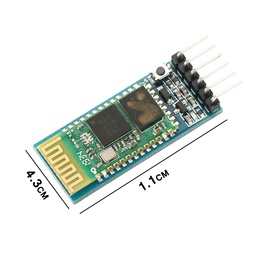1 шт. HC-05 HC05 модуль приемопередатчика Bluetooth 2,4G RF беспроводной промышленный модуль Bluetooth RS232/конвертер TTL в UART 6PIN
