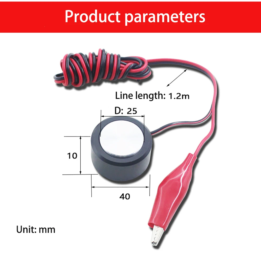 1pcs mach3 Tool Z Axis Router Mill Zero Check Touch Plate Setting Probe Setting Probe Milling 35mm CNC Engraving Machine Tools