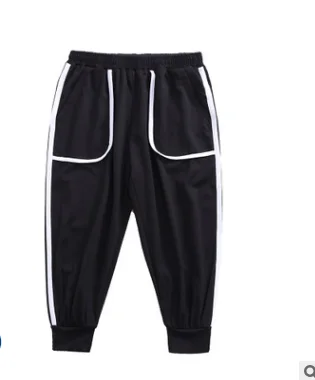 Black Летний костюм для джазового танца для девочек, жилет, брюки, комплект из 2 предметов, детская одежда для детей, хип-хоп Уличный танцевальный костюм для подиума - Цвет: Black