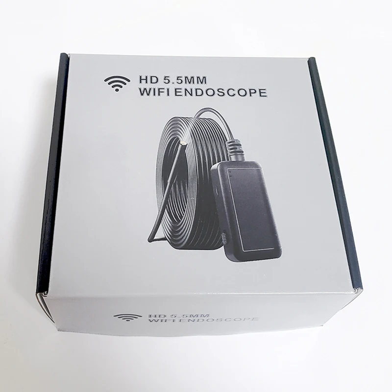 WI-FI промышленный эндоскоп HD 1920P 5MP мини Водонепроницаемый жесткий проверка кабеля Камера 5 мм 2/5/10 м бороскоп для андроида IOS