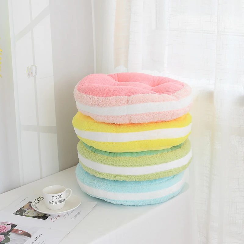 

Warm Color Biscuit Chair Cushion for Home Seat and Office Leisure