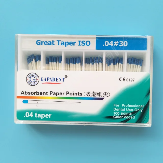 5box 04 taper 30 5 коробок 0,04 стоматологические абсорбирующие бумажные точки красные стерильные корни отмена эндодонтика хлопок волокна Советы Отбеливание зубов стоматологические материалы - Цвет: 5box 04 taper 30