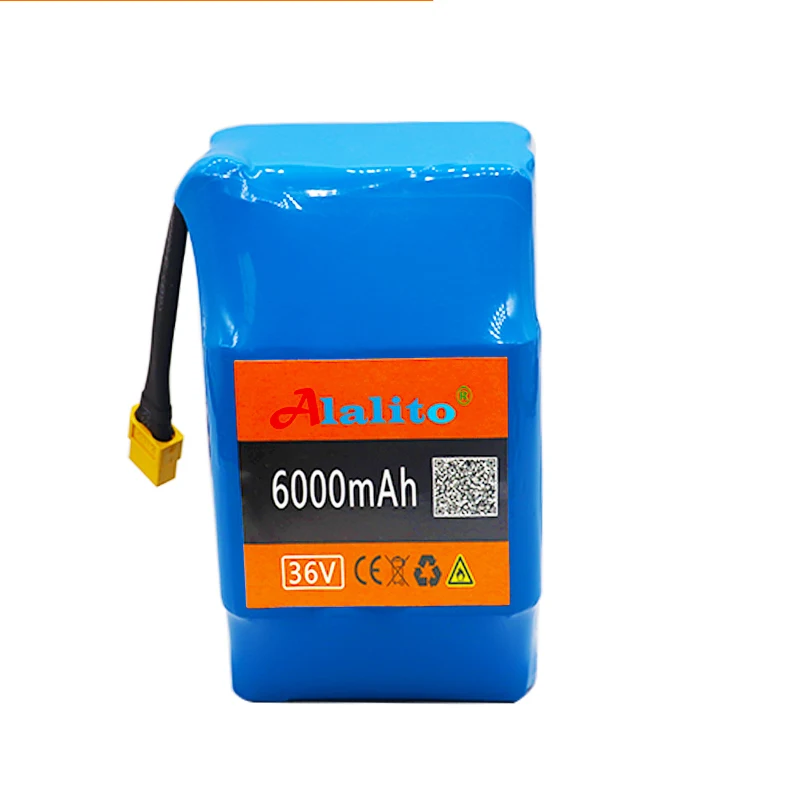 100% Новый оригинальный литиевый аккумулятор 36 в 6 Ач 10s2p В Аккумулятор 6000 мАч литий