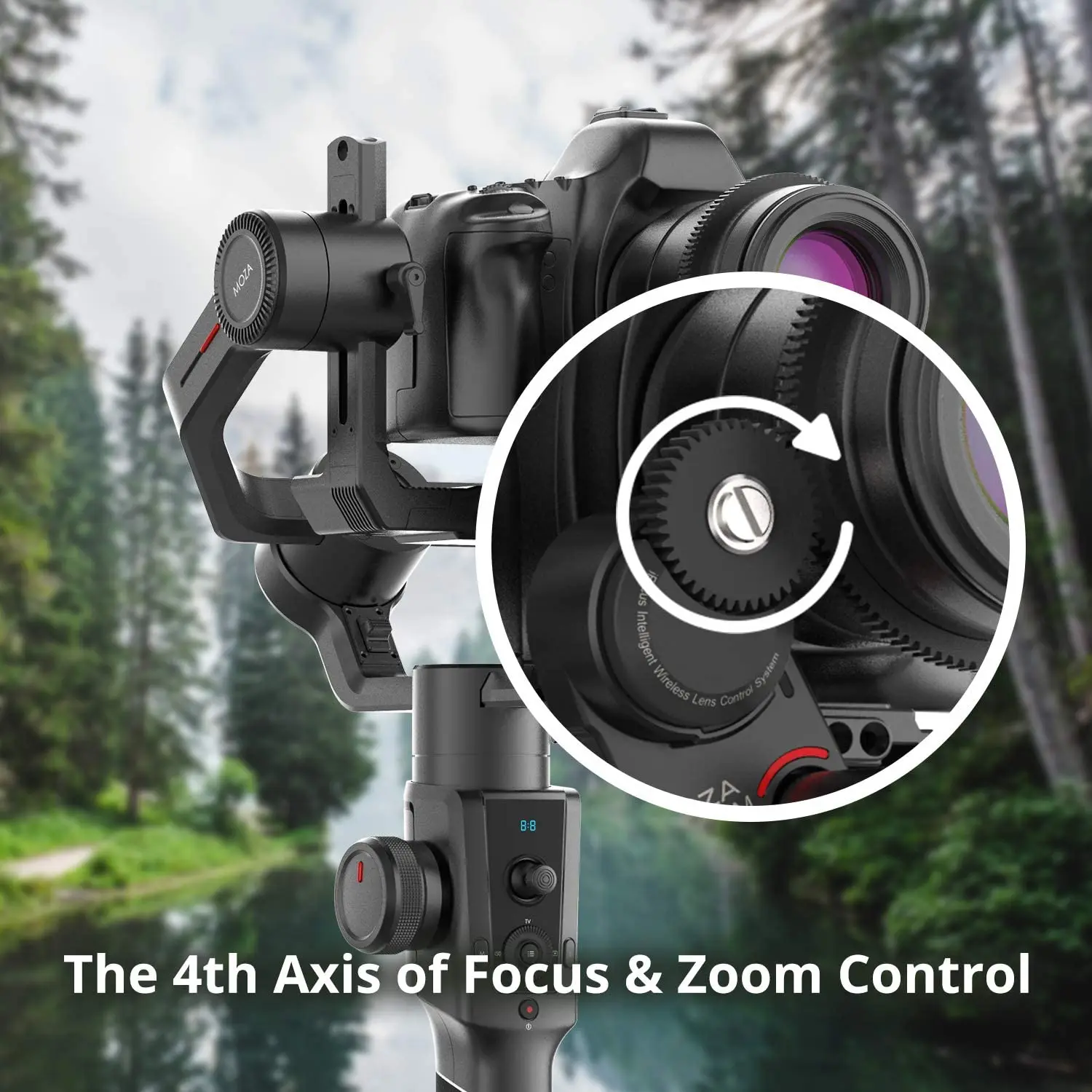 Двигатель MOZA iFocus M для стабилизатора стабилизатор Air 2 Aircross 2|Аксессуары систем