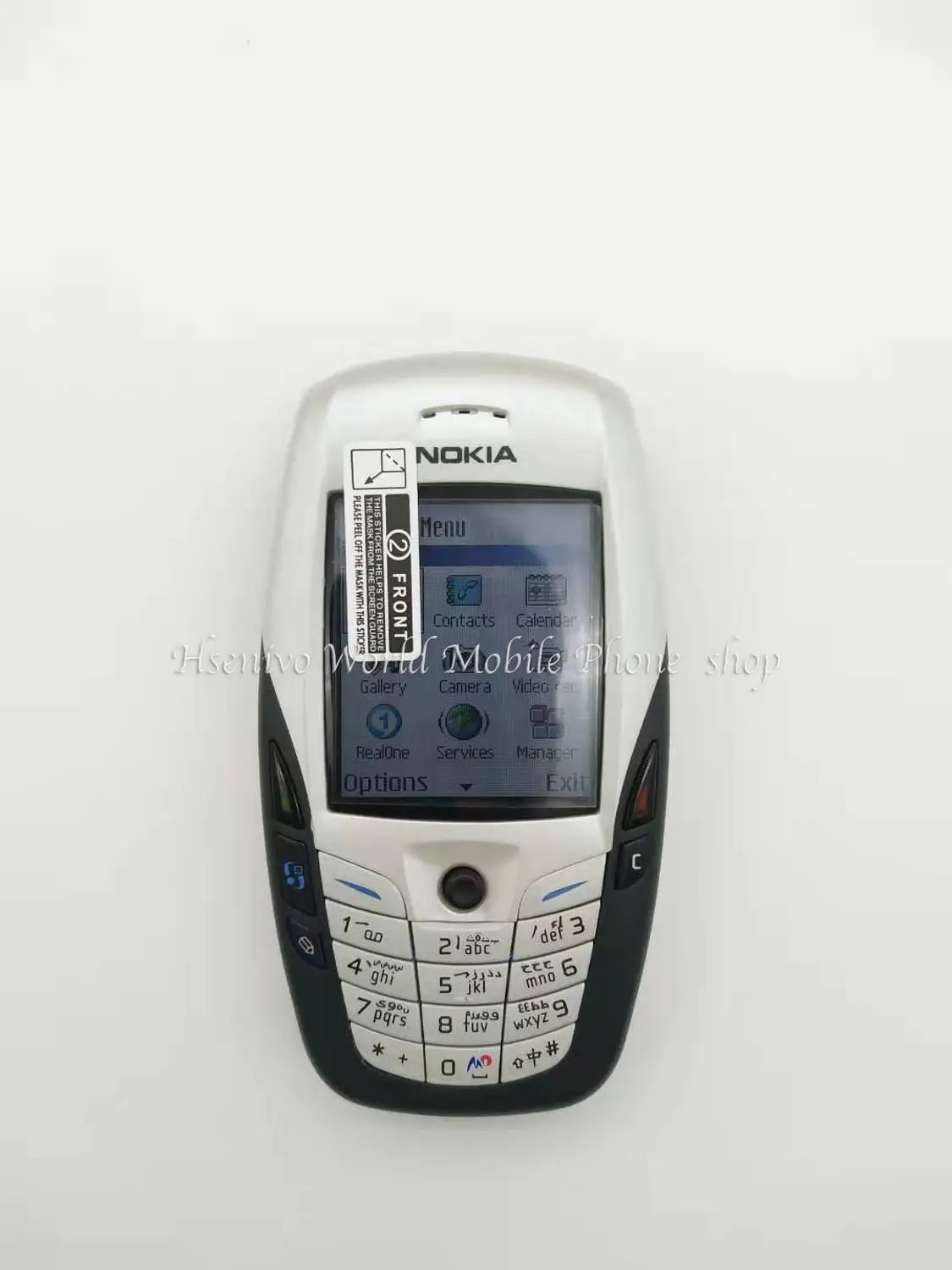 Восстановленный Оригинальный Мобильный телефон NOKIA 6600 Bluetooth Камера
