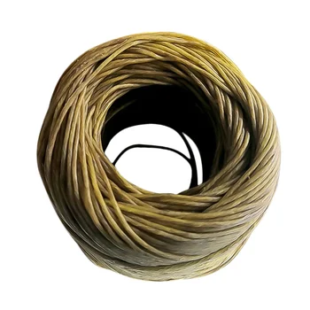 

1 Roll Of 200 Feets Ignite Hemp Rope Beeswax Wick Lighting Wax DIY Ignition Ropes Thread Cord Auxiliary Combustion Tool (1.2mm D