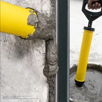 Pistolet à calfeutrage de ciment en acier inoxydable, outils de remplissage de ciment, pointage de brique, pulvérisateur, outil applicateur, outils de remplissage de coulis 2