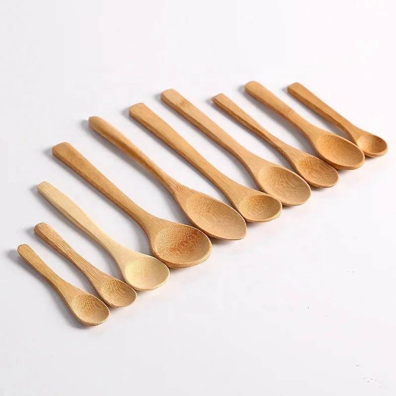 50 шт. деревянные бамбуковые ложки|spoon silver|spoon brakesspoon love |
