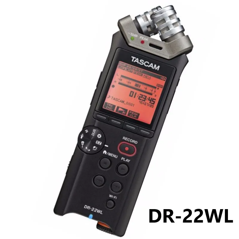 Original New Tascam DR-22WL Portable Handheld WIFI Wireless Recorder with Wi-Fi Professional for Recording dr-07mkii Upgraded