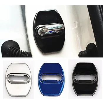 

Door Lock Cover Caps Protect Car Styling 4pcs/set Stainless Steel For Chevrolet Trax Equinox Cavalier Cruze Malibu All Vehicles