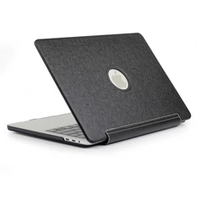 Чехол для MacBook Pro 15,4(A1707 A1990), чехол из искусственной кожи для планшета, флип-чехол с подставкой, устойчивый к царапинам, планшетный защитный чехол, ударопрочный