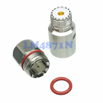 DHL/EMS 20 лотов 1 разъем для ПК SO239 разъем UHF 1/" для гофрированной меди стандарт Эндрюс Heliax-d2