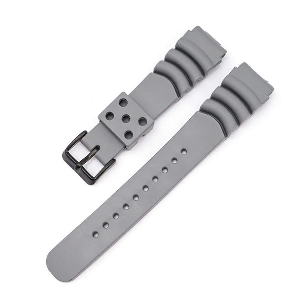 Waterproof Silicone Diving Watch Strap - Durable Sport Wristband Replacement