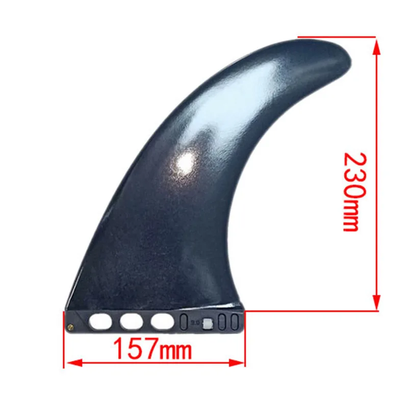 Глубина 9 дюймов для FCS II подключение PG Longboard Fin LB плавники США коробка для доски для сапсёрфинга Центр плавники из стекловолокна+ нейлоновые плавники для серфинга