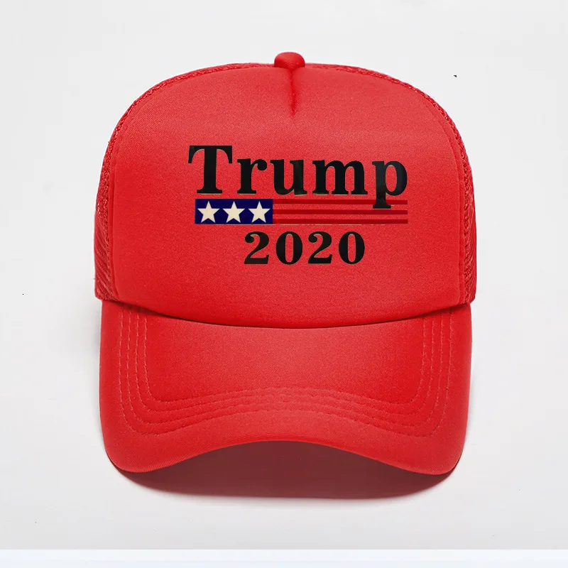 Специальные шляпы Langpu Trump2020 Мужская бейсболка e шляпа Кепка для занятий спортом в стиле хип-хоп Casquette уличная Snapback Bing на открытом воздухе - Цвет: Solid red