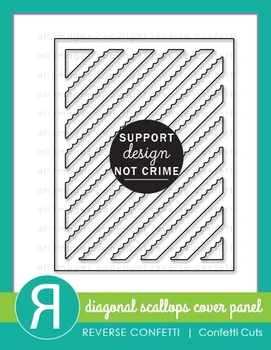 

AliliArts Metal Cutting Dies Diagonal panel diy Scrapbooking Photo Album Decorative Embossing PaperCard Crafts Die 2020