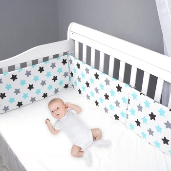 

Stars Baby Bed Fence Home Kids Playpen Safety Child Care Barrier for Beds Crib Rails Security Fencing Children Guardrail Bebe