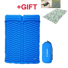 TOMSHOO туристический коврик для пикника Водонепроницаемый Пляжный коврик без песка одеяло Кемпинг Открытый надувной коврик двойной спальный коврик