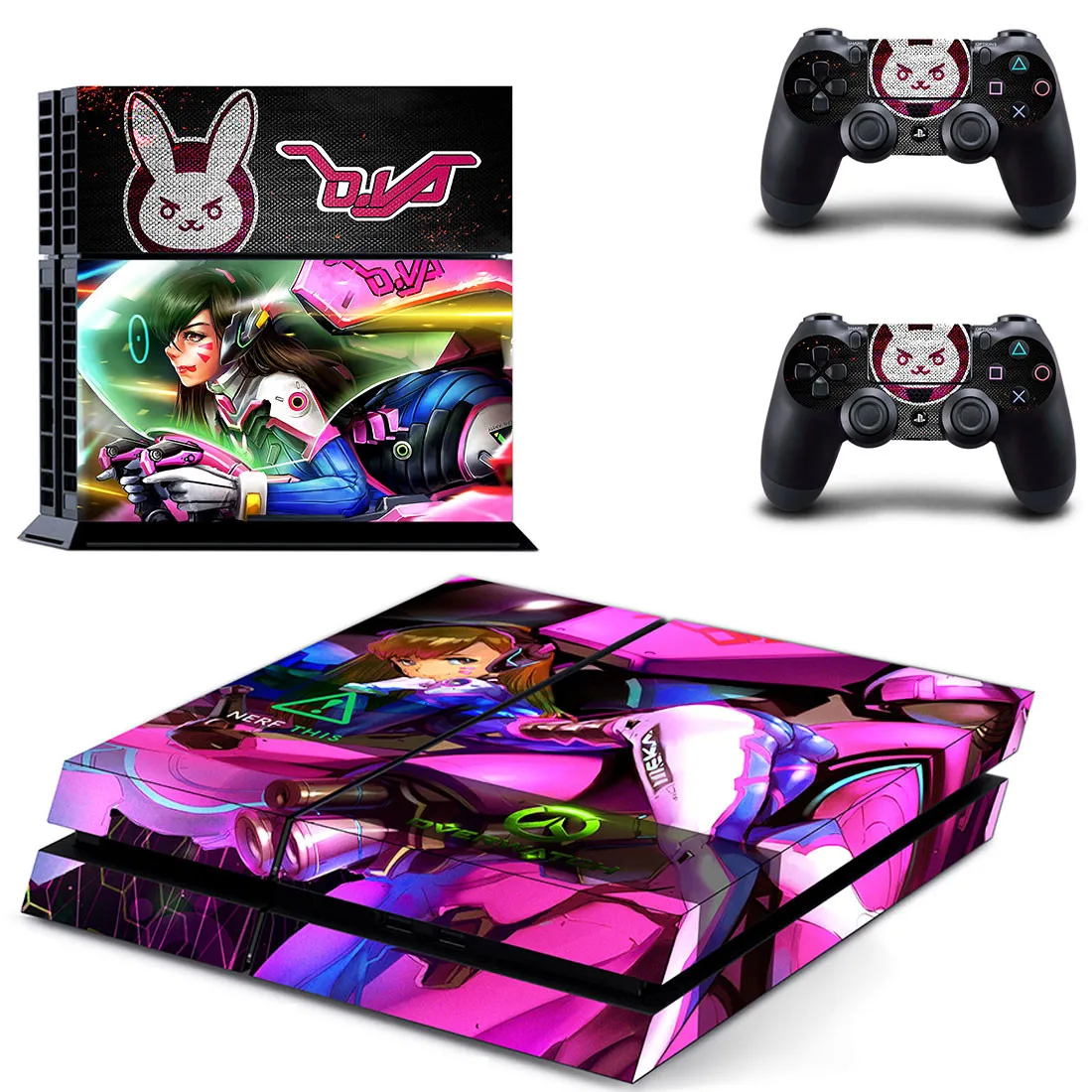 OW PS 4 стикер s над часами PS4 наклейка Play station 4 виниловые наклейки для кожи Pegatinas для консоли playstation 4 и 2 контроллера
