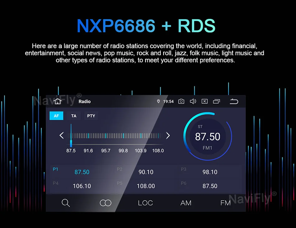 Clearance NaviFly DSP Android 9.0 car multimedia radio player for Dacia/Duster/Logan/Sandero /Lada Xray 2 with GPS navigation stereo 1 Din 30