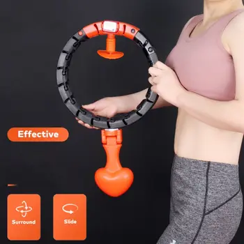 

Hoops Yoga Waist Exerciser Circle Detachable Belly Abdominal Muscle Trainer Circle Loss Weight Fitness Supply