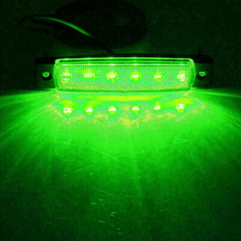 OPQ-4Pcs красный зеленый Лодка Навигация светодиодный светильник s кормовой светильник s лодки правого борта светильник 12V