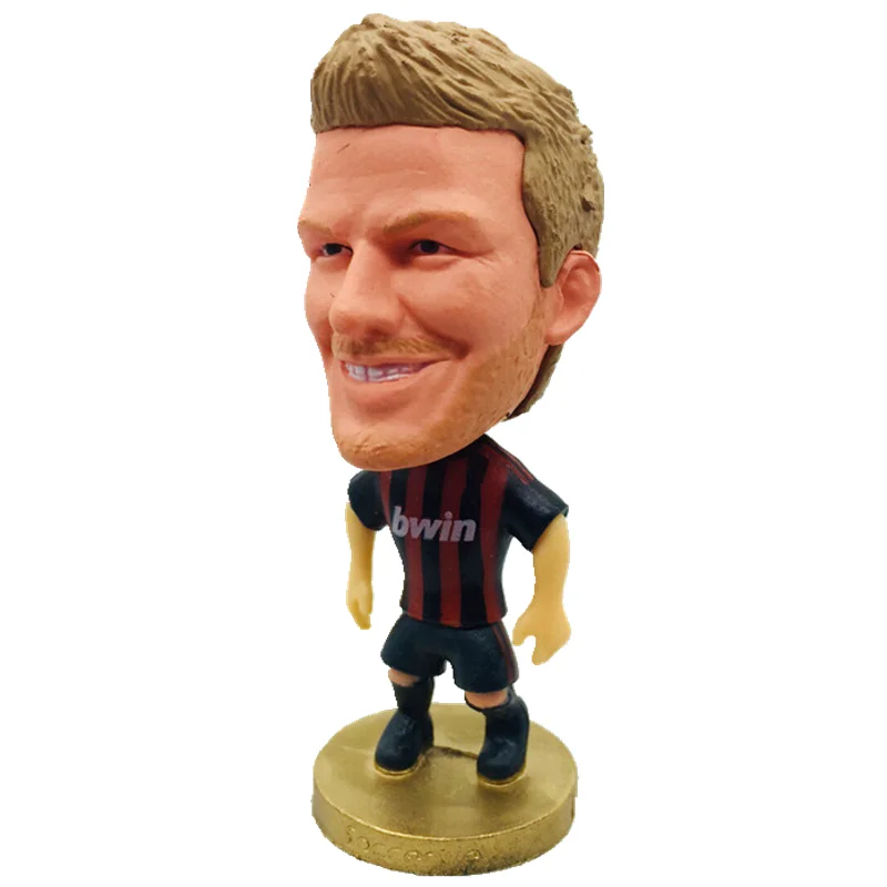 Soccerwe 2 55 &quotКукла футбольного игрока 32 # Дэвид Бекхэм фигурки красный черный цвет |